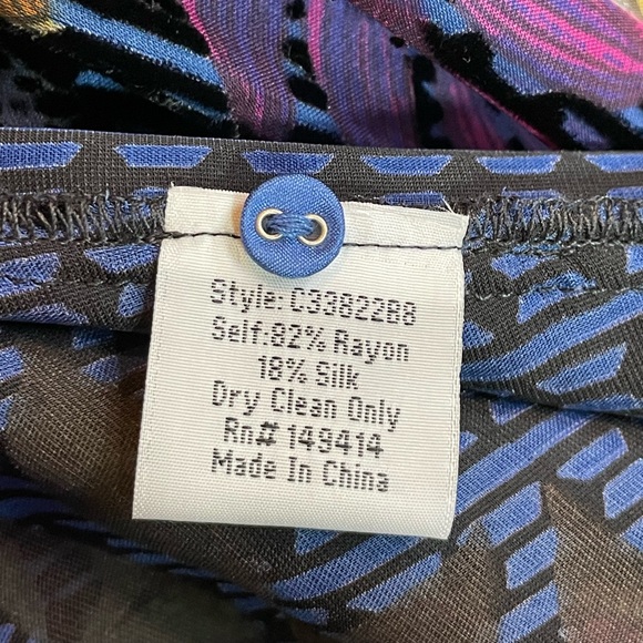 NWT!$598•Johnny Was•Lanai Burnout Pippa Dress With Slip•Sz Large - Picture 11 of 14